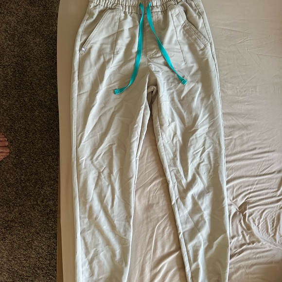 Figs Other - Figs Nude Scrubs with Teal Drawstring